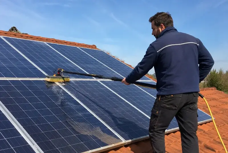 Nettoyage et entretien de panneaux solaires à Razac-sur-l'Isle